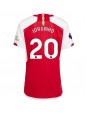 Arsenal Jorginho Frello #20 Domácí Dres pro Dámské 2023-24 Krátký Rukáv